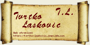Tvrtko Lasković vizit kartica